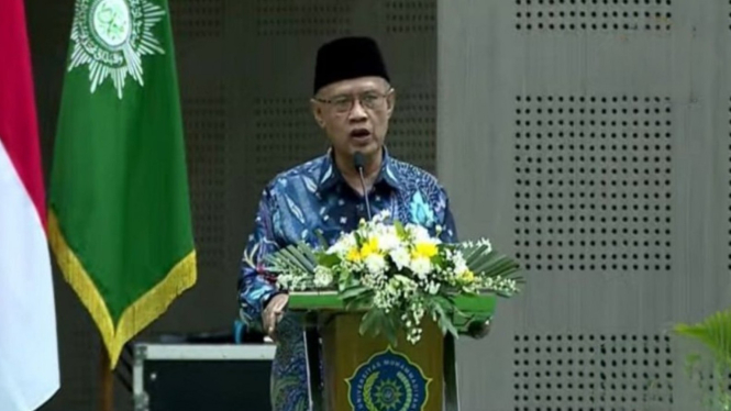 Ketua Umum PP Muhammadiyah, Haedar Nashir di UMS