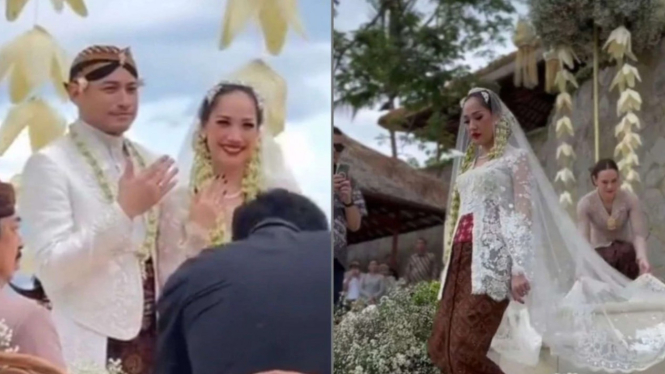 Pernikahan BCL dan Tiko di Bali