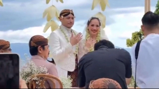Pernikahan BCL dan Tiko di Bali