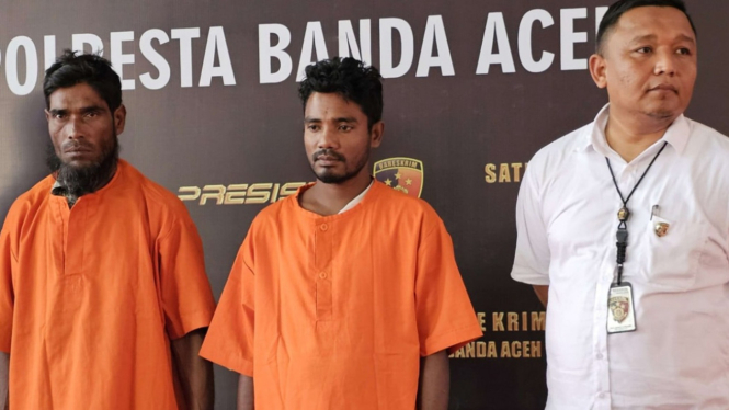 Dua tersangka baru penyelundup etnis Rohingya di Aceh.