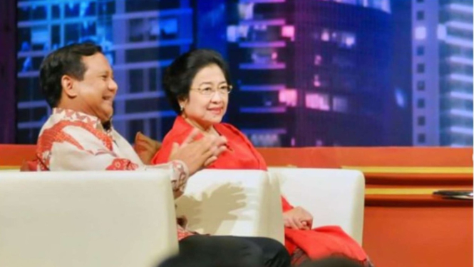 Prabowo dan Megawati.