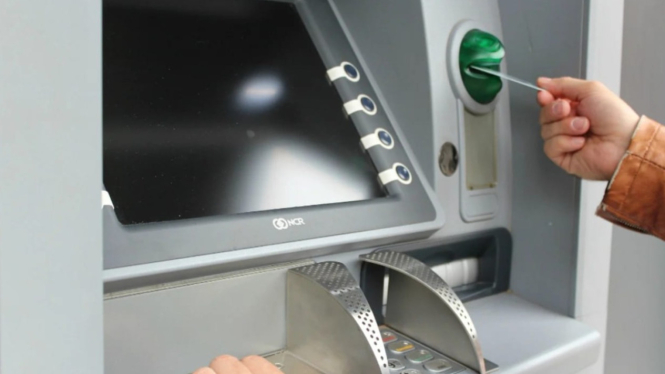 Ilustrasi ATM.