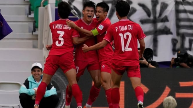 Timnas Vietnam di Piala Asia 2023.