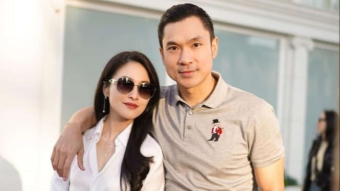 Sandra Dewi dan Suaminya Harvey Moeis