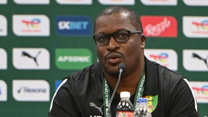 Pelatih Timnas Guinea Kaba Diawara