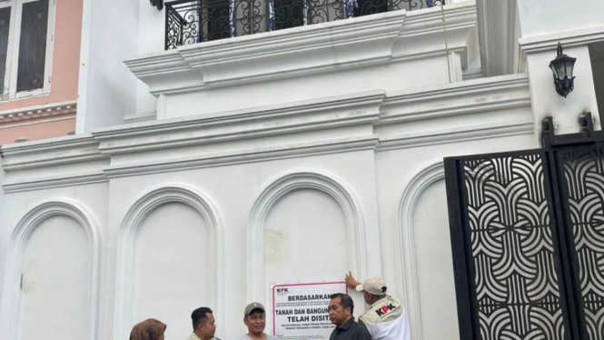 Rumah Eks Menteri Pertanian SYL di Makassar