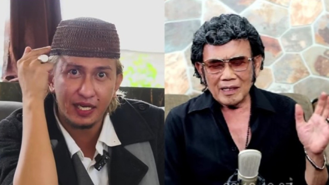 Habib Bahar dan Rhoma Irama.