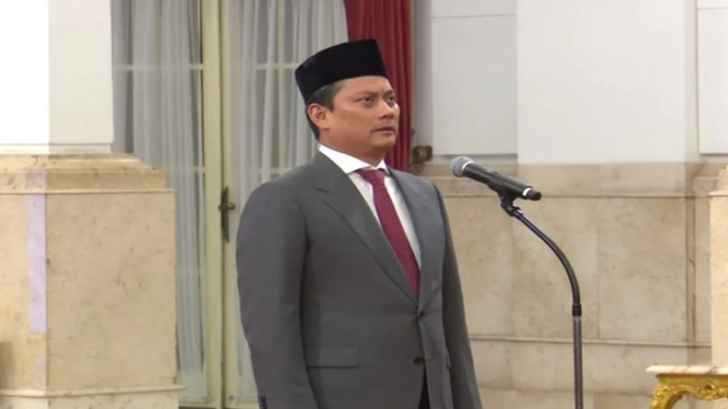 Thomas Djiwandono dilantik jadi Wakil Menkeu.