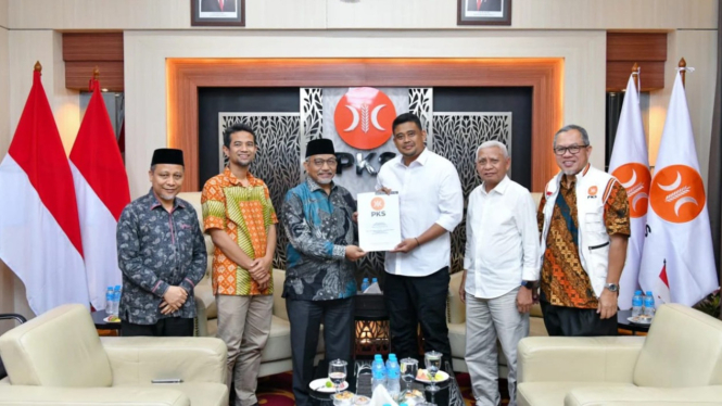 PKS usung Bobby Nasution maju di Pilgub Sumut 2024.