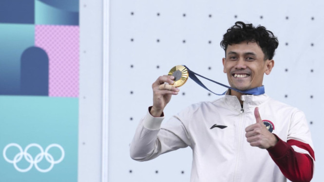 Veddriq Leonardo berhasil raih medali emas.