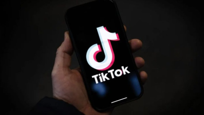 Gambar tampilan logo tiktok