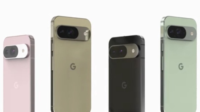 Tampilan belakang Google Pixel 9