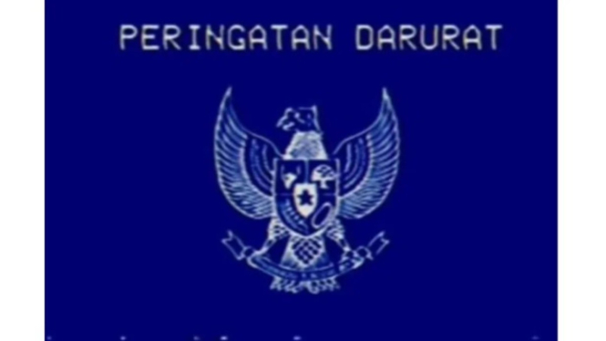 Postingan peringatan darurat menggema di medsos.