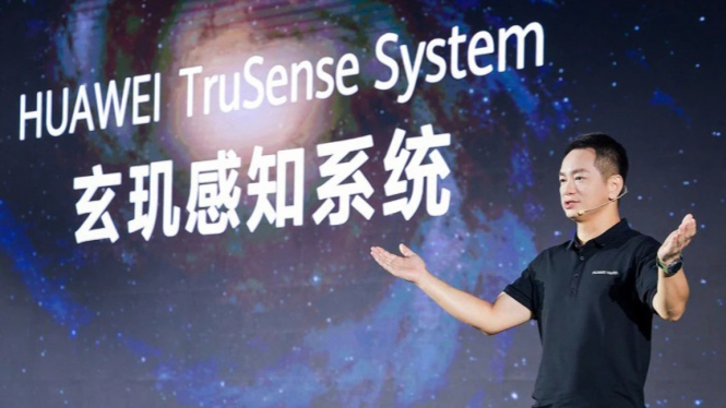 Rico Zhang, President of Huawei Merilis HUAWEI TruSense System