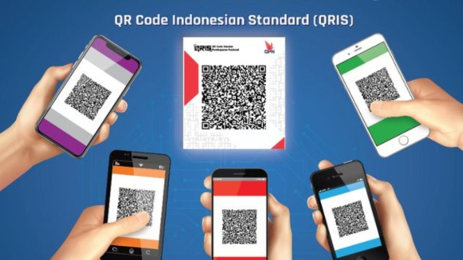 QR Code yang digunakan untuk pembayaran