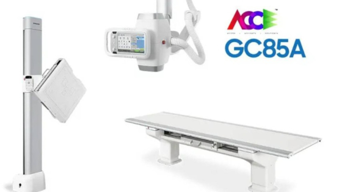 AccE GC85A Vision, sistem radiografi digital ceiling premium Samsung