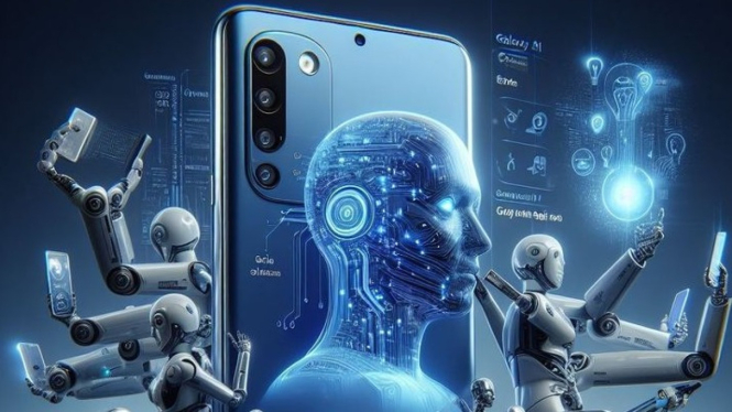 Galaxy AI pada smartphone Samsung