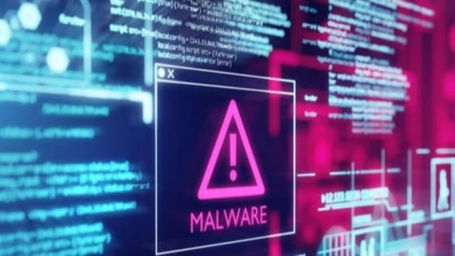 Ilustrasi malware