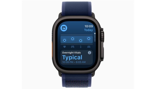 Aplikasi Vitals pada watchOS 11