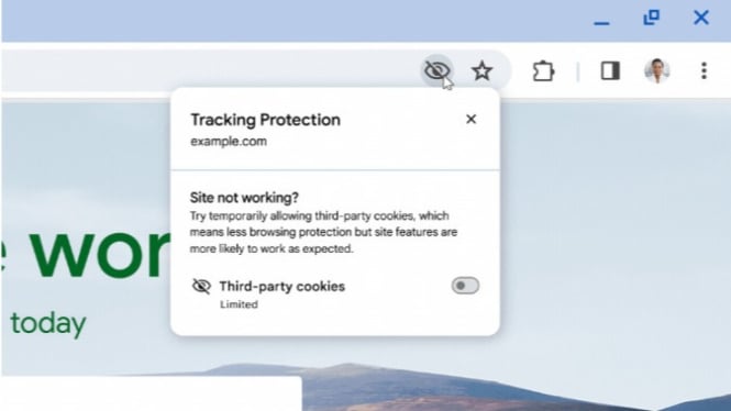 Tracking protection Google