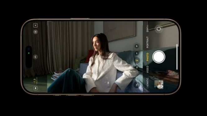 Perekaman Video Menggunakan iPhone 16 Pro Max