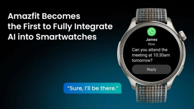 Amazfit terintegrasi penuh dengan AI