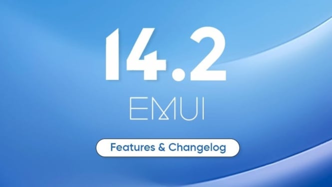 Tampilan EMUI 14.2.