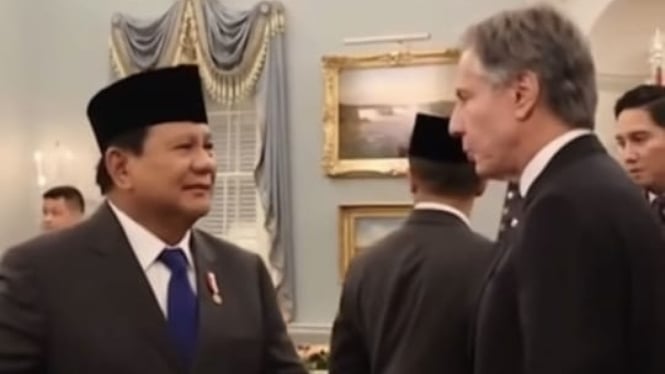 Presiden Prabowo tanya soal Palestina ke Menlu AS.