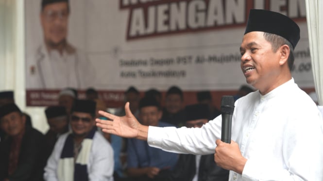 Cagub Jabar KDM dapat dukungan Ulama Tasikmalaya.