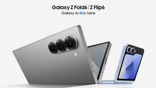 Galaxy Z Fold6 dan Galaxy Z Flip6