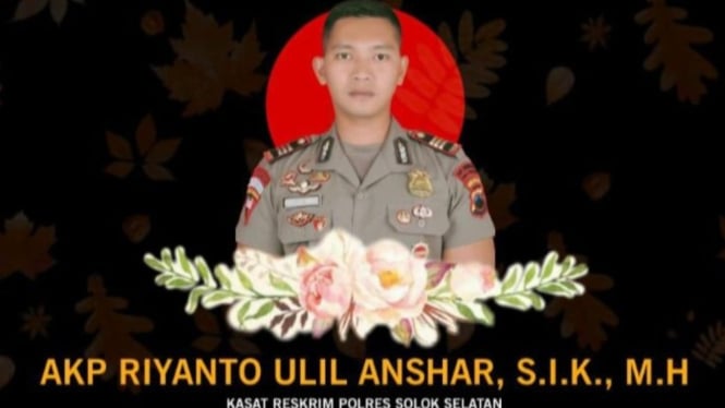 AKP Riyanto Ulil Anshar, korban polisi tembak polisi.