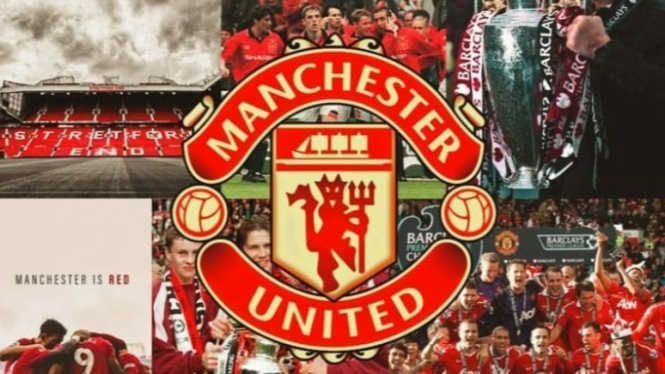 Logo Manchester United.