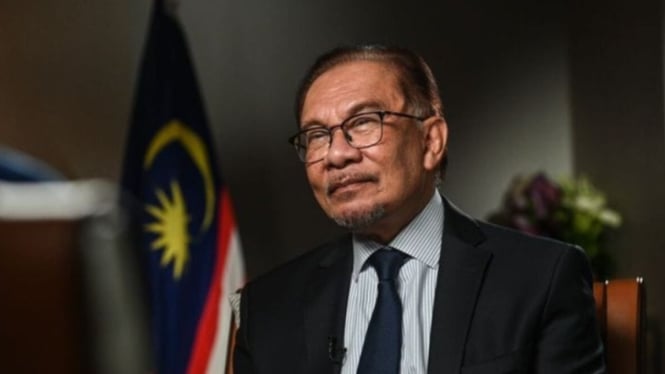 Perdana Menteri (PM) Malaysia, Anwar Ibrahim.