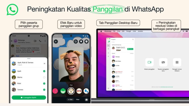 Fitur WhatsApp Video Call