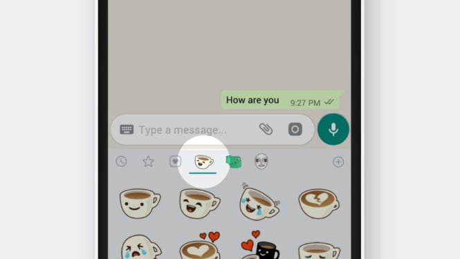 WhatsApp sticker