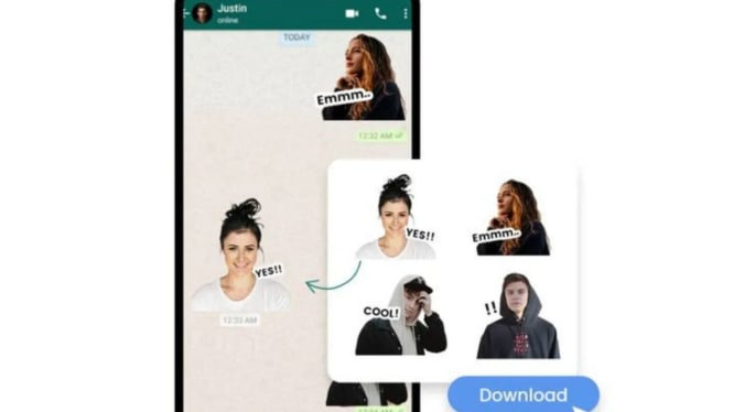 WhatsApp sticker