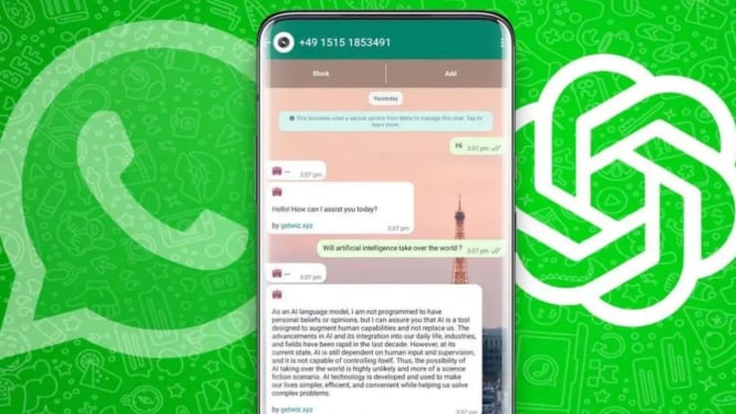 ChatGPT di WhatsApp