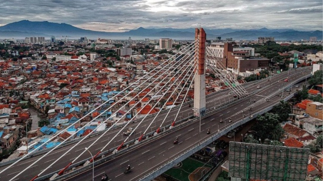 Salah satu Flayover di Kota Bandung