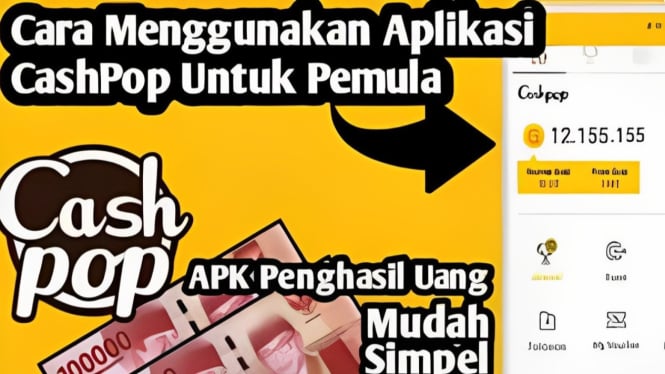 Cash Pop, aplikasi penghasil uang