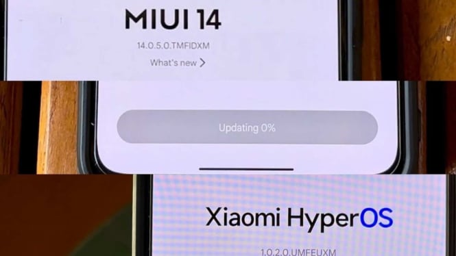 Downgrade HyperOS ke MIUI