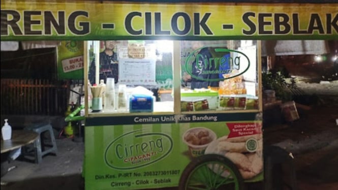 Bacimut yang berlokasi di Pasar Kain Tamim
