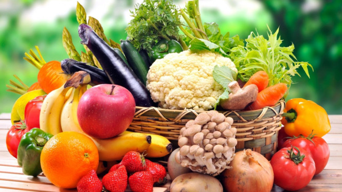 Buah dan sayur segar