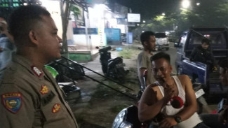 Sat Samapta Polresta Serang Kota Kawal Objek Vital PT Advantage