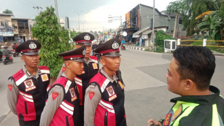 Satlantas Polresta Serang Kota Gembleng Pemahaman Siswa SPN Polda Banten