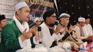 Lantunan Sholawat Bergema Saat Acara Silaturahmi Ganjar Untuk Semua di Serang, Banten