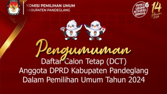 Daftar Calon Tetap Anggota DPRD Kabupaten Pandeglang Pemilu 2024