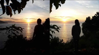 Ini Rute Menuju Pantai Muara Cibareno, Salah Satu Objek Wisata dengan Spot Sunset Terbaik di Lebak