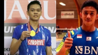 Perang Saudara Tak Terelakkan, Tunggal Putra Indonesia Berebut Juara di Guwahati Masters 2023