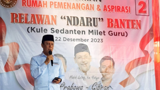 Boy Rafli Amar Resmikan Posko Pemenangan