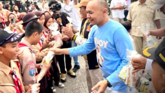 Anggota DPRD Banten M Nizar; Pembagian Susu dan Makan Siang Gratis Prabowo-Gibran Bukan Omon-omon